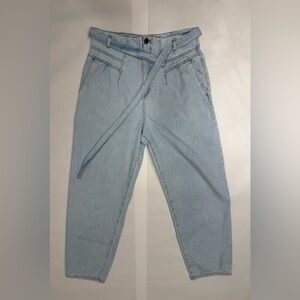 Pinko Denim Women's Overalls with Belt